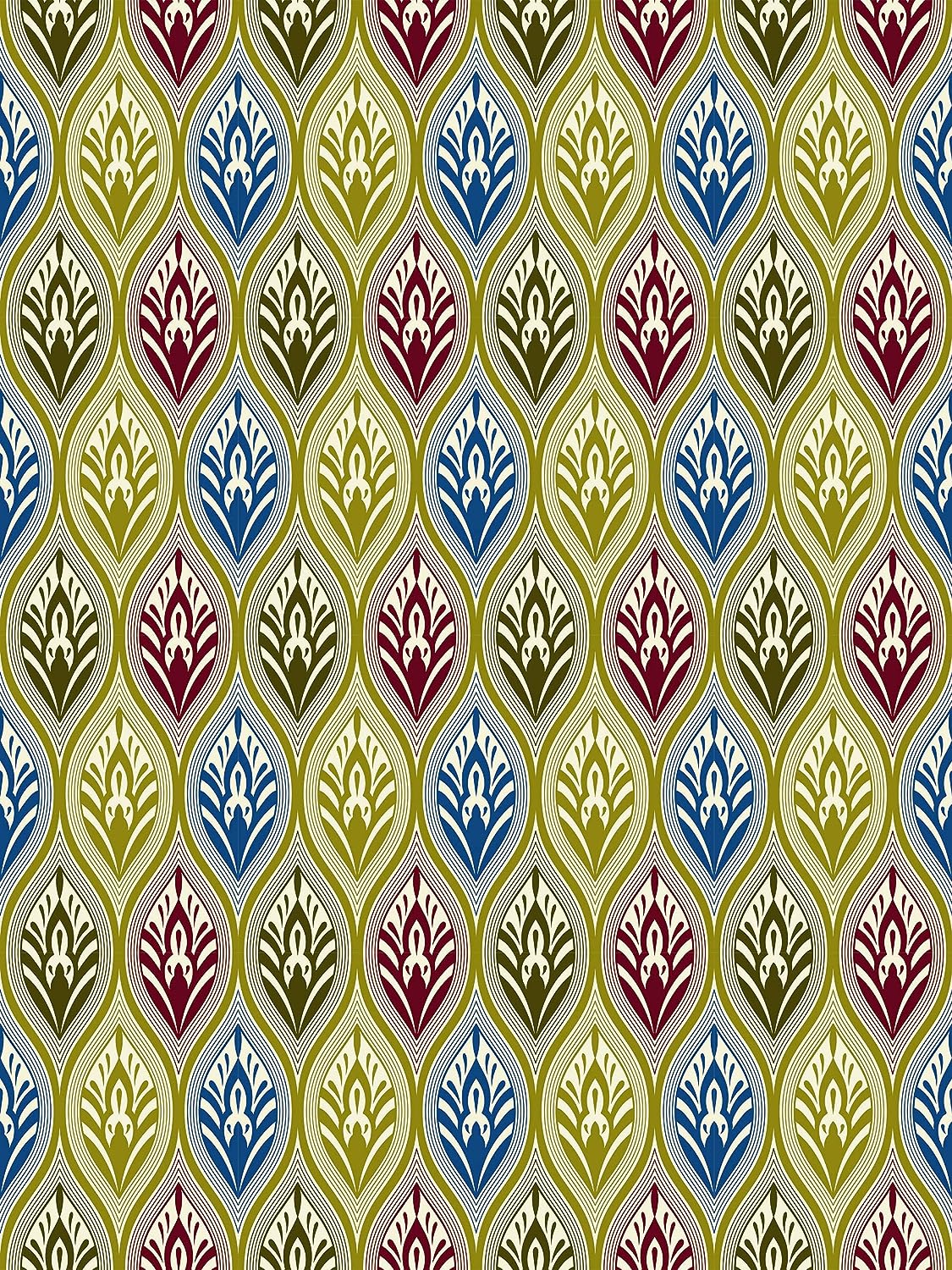 PELICAN INDUSTRIAL Magnetic Locker Wallpaper (Full Sheet Magnetic) - Trimmable, Easy Install, Remove & Reuse - Pack of 3 Sheets - Geometric Pattern (vb039)
