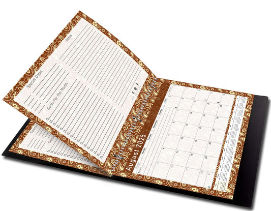 2025 - 2026 Academic Year 12 Months Student Calendar 3-Ring Binder (Edition #017)