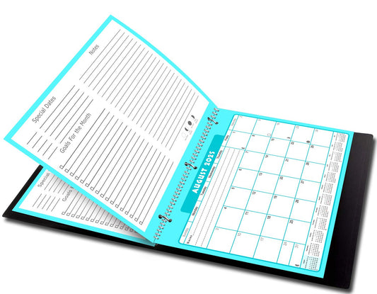 2025 - 2026 Academic Year 12 Months Student Calendar 3-Ring Binder (Edition #06)
