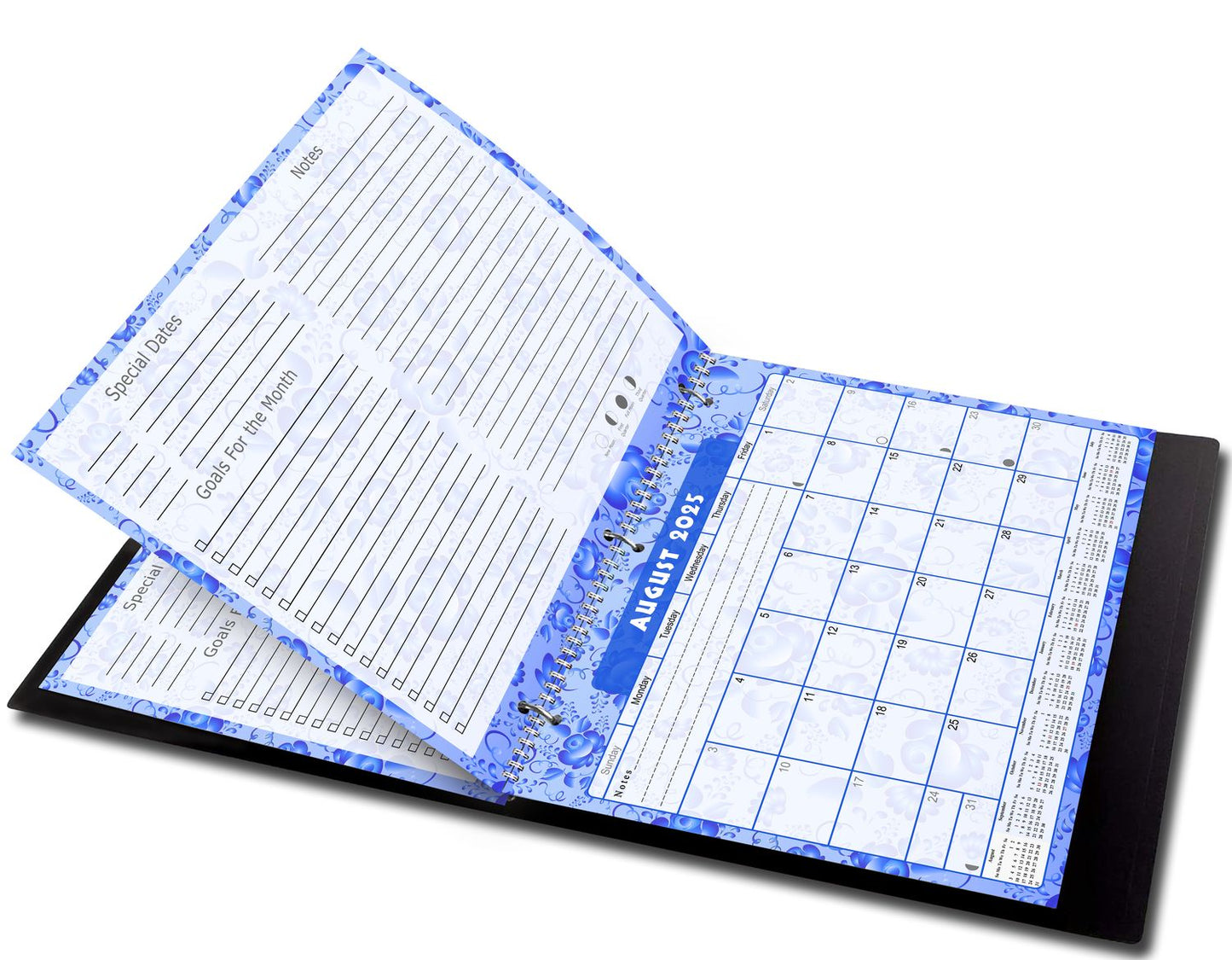 2025 - 2026 Academic Year 12 Months Student Calendar 3-Ring Binder (Edition #024)