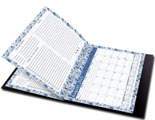 2025 - 2026 Academic Year 12 Months Student Calendar 3-Ring Binder (Edition #019)
