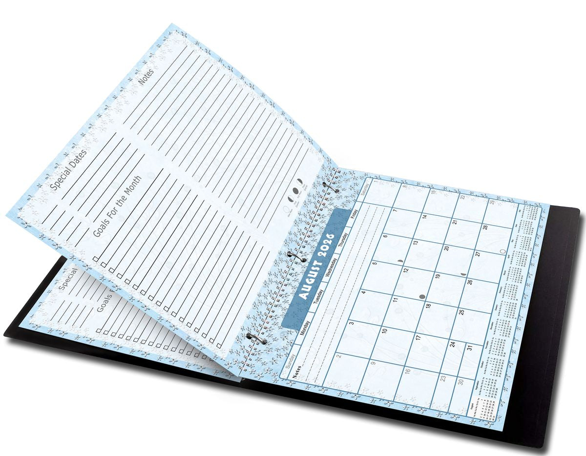 2026 - 2027 Academic Year 12 Months Student Calendar 3-Ring Binder (Edition #011)