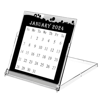 2023 - 2024 CD-Style Desk Calendar 16 Months Calendar / Planner / (Edition #15)