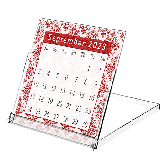 2023 - 2024 CD-Style Desk Calendar 16 Months Calendar / Planner / (Edition #05)