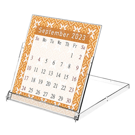 2023 - 2024 CD-Style Desk Calendar 16 Months Calendar / Planner / (Edition #22)