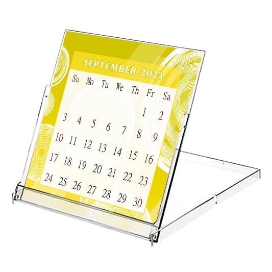 2023-2024 CD-Style Desk Calendar 16 Months Calendar / Planner / (Edition #02)