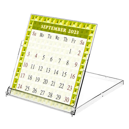 2023 - 2024 CD-Style Desk Calendar 16 Months Calendar / Planner / (Edition #03)