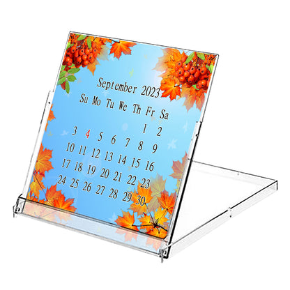 2023 - 2024 CD-Style Desk Calendar 16 Months Calendar / Planner / (Edition #16)