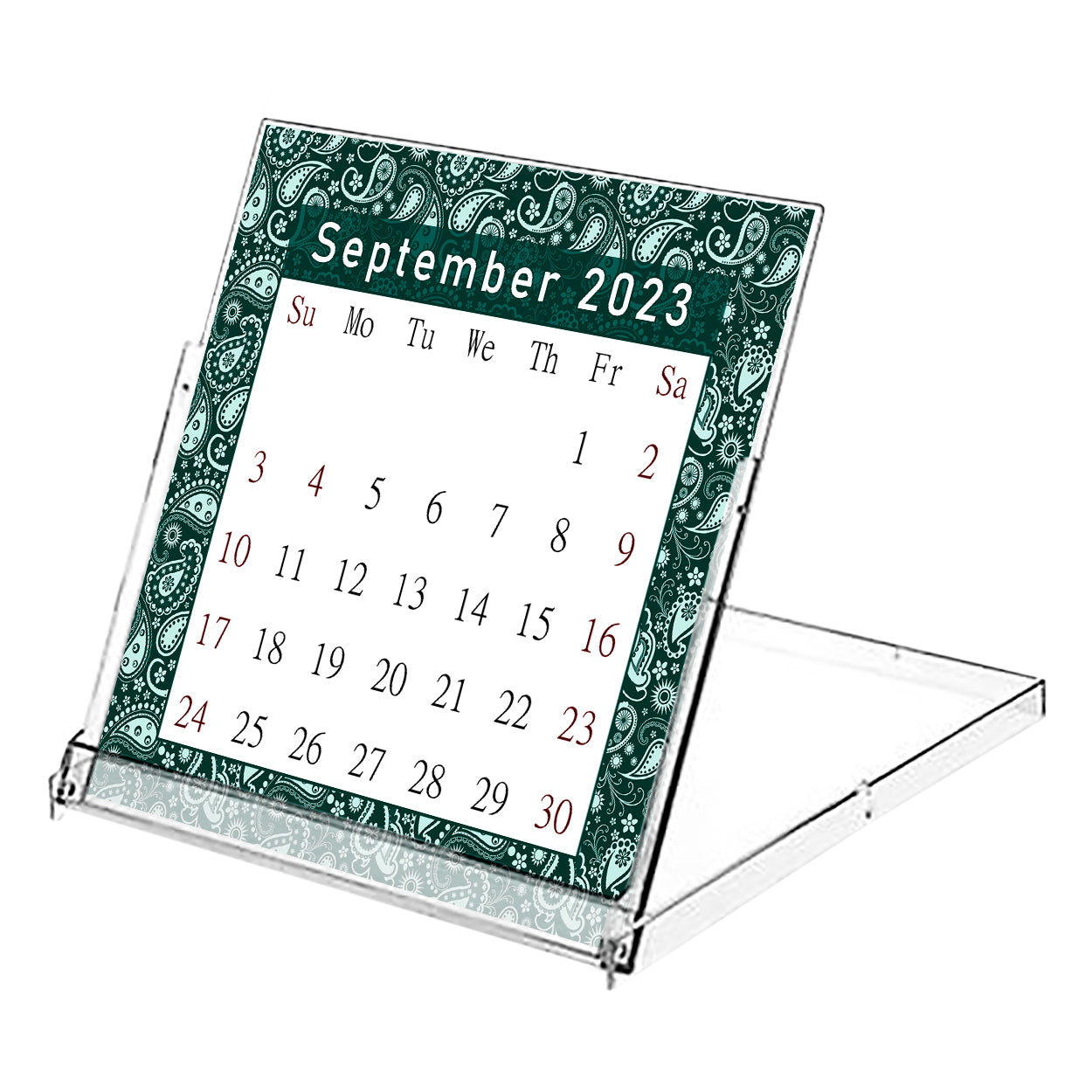 2023 - 2024 CD-Style Desk Calendar 16 Months Calendar / Planner / (Edition #21)