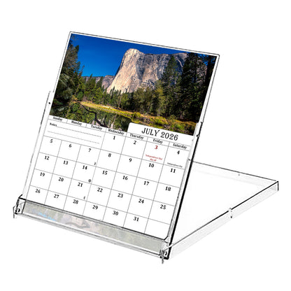 2026-2027 CD-Style Desk Calendar 18 Months Calendar (Outdoors)