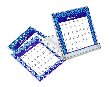 2027 CD-Style Desk Calendar 12 Months Calendar / Planner / Desk Calendar With CD Case Stand, Office Decor, Christmas Gifts (Edition #18)