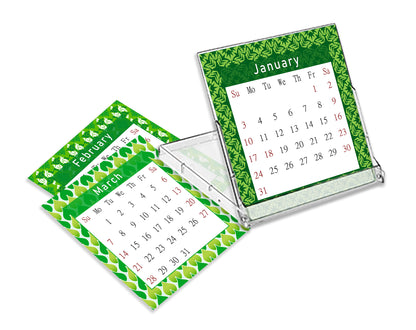 2027 CD-Style Desk Calendar 12 Months Calendar / Planner / Desk Calendar With CD Case Stand, Office Decor, Christmas Gifts (Edition #17)