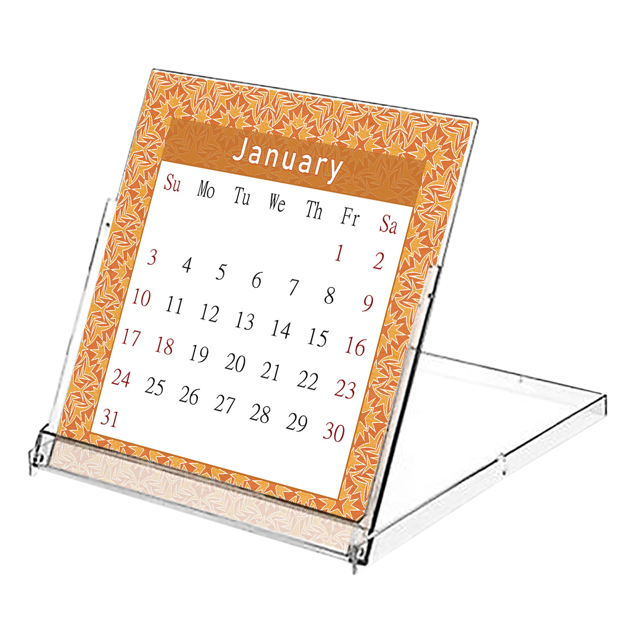 2027 CD-Style Desk Calendar 12 Months Calendar / Planner / Desk Calendar With CD Case Stand, Office Decor, Christmas Gifts (Edition #22)