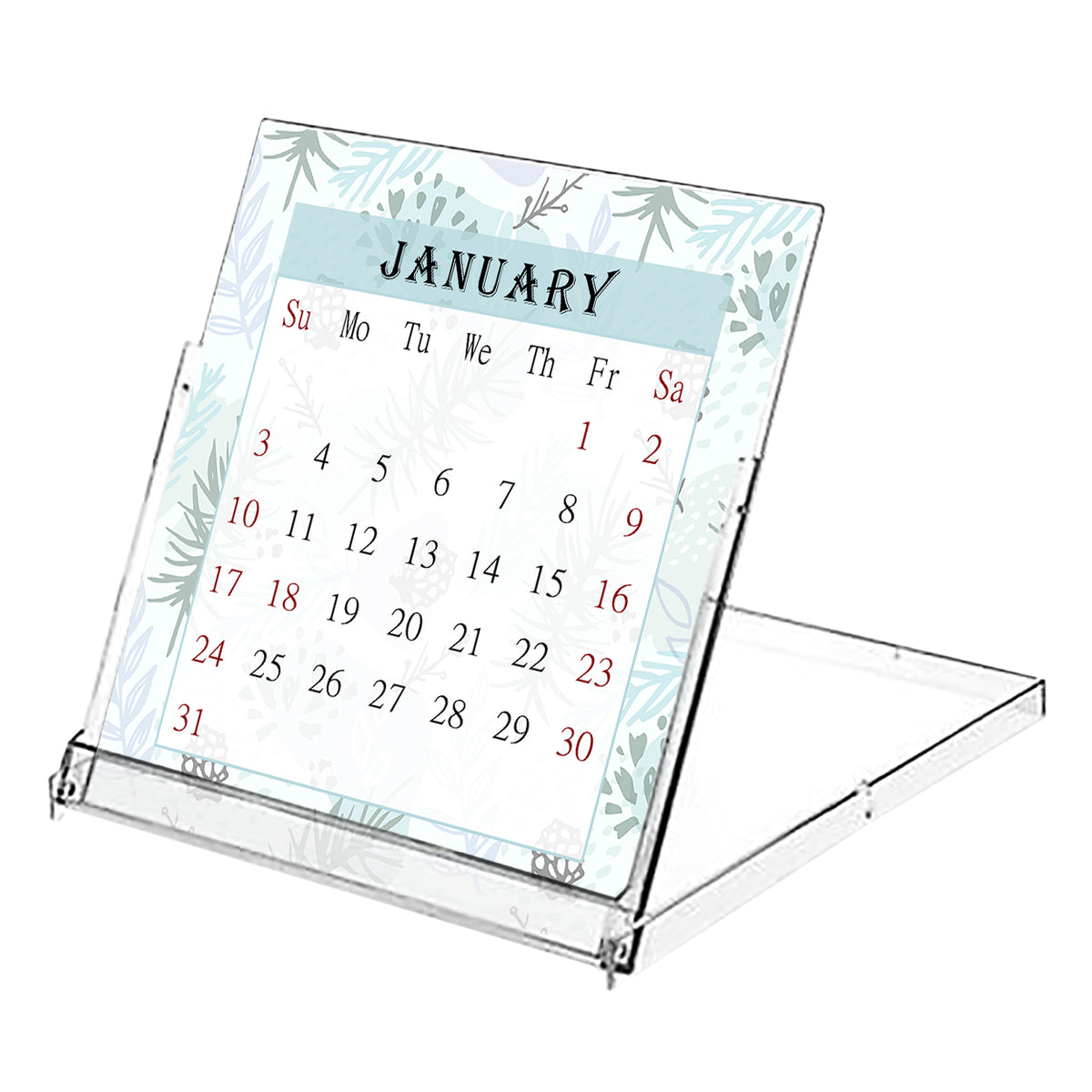 2027 CD-Style Desk Calendar 12 Months Calendar / Planner / Desk Calendar With CD Case Stand, Office Decor, Christmas Gifts (Edition #028)