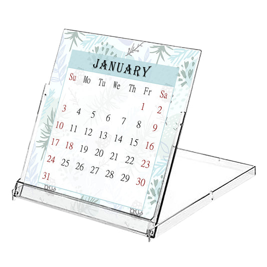 2027 CD-Style Desk Calendar 12 Months Calendar / Planner / Desk Calendar With CD Case Stand, Office Decor, Christmas Gifts (Edition #028)
