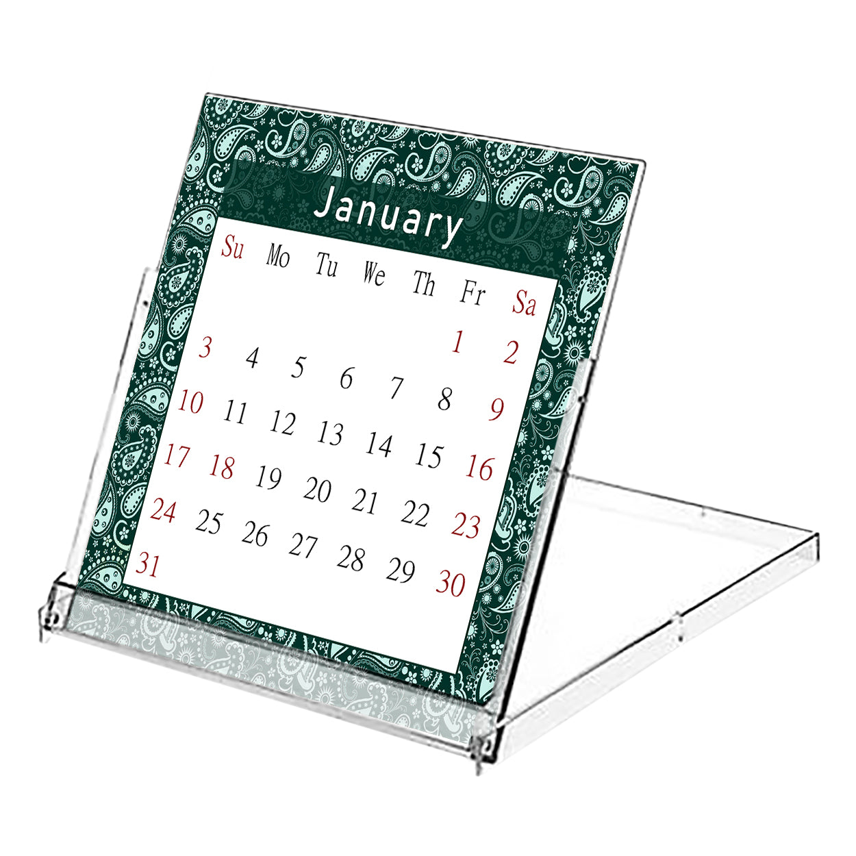 2027 CD-Style Desk Calendar 12 Months Calendar / Planner / Desk Calendar With CD Case Stand, Office Decor, Christmas Gifts (Edition #21)