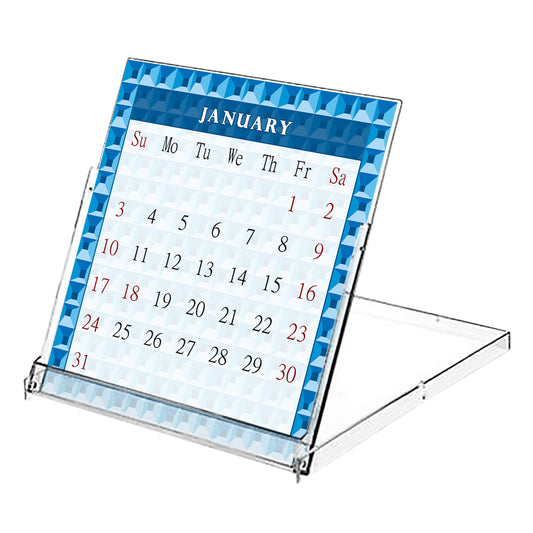 2027 CD-Style Desk Calendar 12 Months Calendar / Planner / Desk Calendar With CD Case Stand, Office Decor, Christmas Gifts (Edition #03)