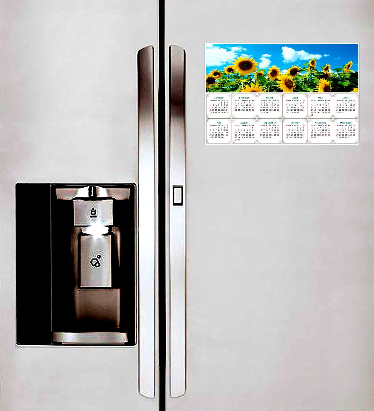 2026 Magnetic Calendar - Calendar Magnets - Today is my Lucky Day - Edition #34