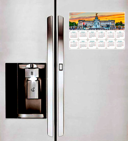 2026 Magnetic Calendar - Calendar Magnets - Today is My Lucky Day - (The Victoria Memorial  in London, United Kingdom)