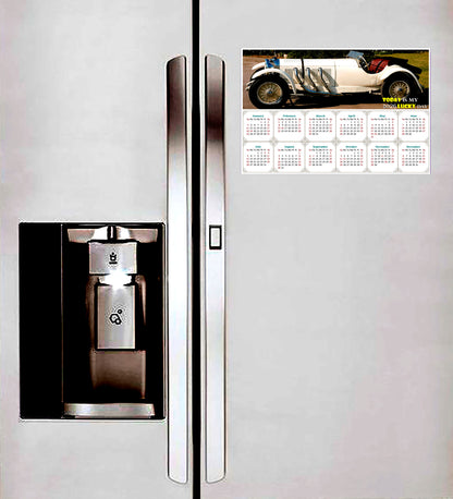 2026 Magnetic Calendar - Calendar Magnets - Today is my Lucky Day - Edition #50