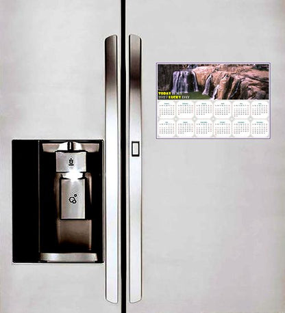 2027 Peel & Stick Calendar - Today is my Lucky Day - Removable, Repositionable - 031 (9"x 6")