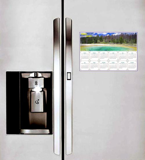 2027 Peel & Stick Calendar - Today is my Lucky Day - Removable, Repositionable - 029 (9"x 6")