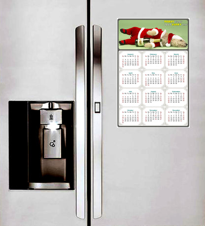 2027 Magnetic Calendar - Today is My Lucky Day (Fade, Tear, and Water Resistant)- Dogs Themed 014