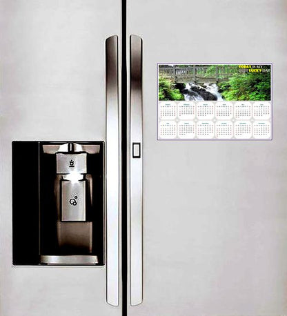 2027 Peel & Stick Calendar - Today is my Lucky Day - Removable, Repositionable - 014 (9"x 6")