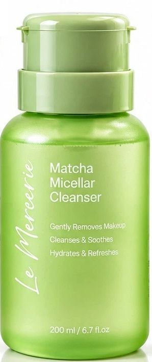 Le Mercerie Matcha Micellar Cleanser 6.7 fl oz / 200 ml (3-Pack Bundle)