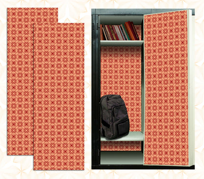 Magnetic Locker Wallpaper - Pack of 2 Rolls - (Geometric) (vg 018)