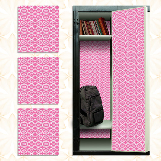 Magnetic Locker Wallpaper - Pack of 3 Sheets - (Geometric) (vg 013)