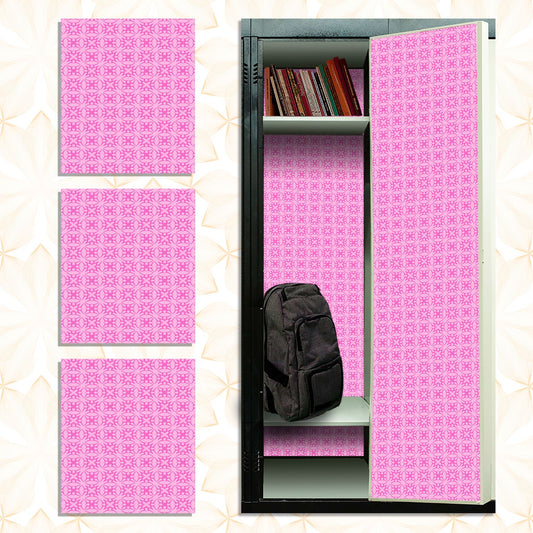 Magnetic Locker Wallpaper - Pack of 3 Sheets - (Geometric) (vg 017)