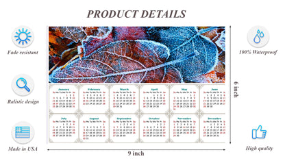 2026 Peel & Stick Calendar - Today is my Lucky Day - Removable, Repositionable - 036 (9"x 6")