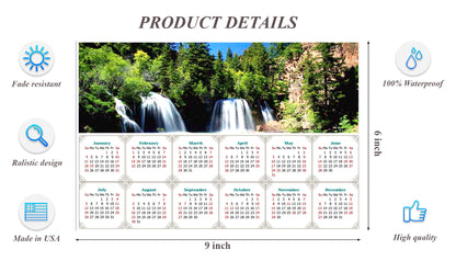 2026 Peel & Stick Calendar - Today is my Lucky Day - Removable, Repositionable - 030 (9"x 6")