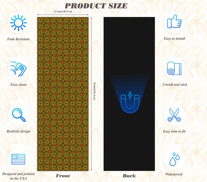 Magnetic Locker Wallpaper - Pack of 2 Rolls - (Geometric) (vg 025)