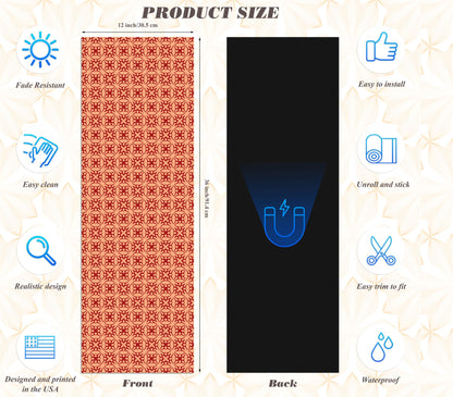 Magnetic Locker Wallpaper - Pack of 2 Rolls - (Geometric) (vg 018)