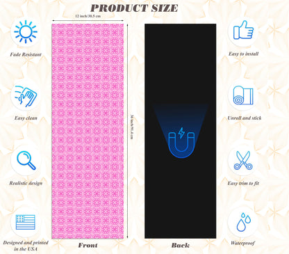 Magnetic Locker Wallpaper - Pack of 2 Rolls - (Geometric) (vg 017)