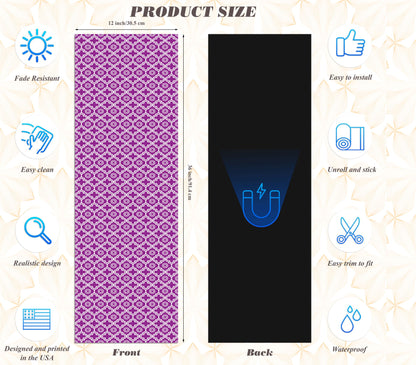 Magnetic Locker Wallpaper - Pack of 2 Rolls - (Geometric) (vg 014)
