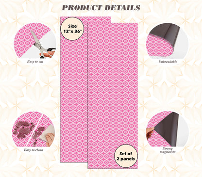 Magnetic Locker Wallpaper - Pack of 2 Rolls - (Geometric) (vg 013)