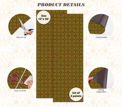 Magnetic Locker Wallpaper - Pack of 2 Rolls - (Geometric) (vg 025)
