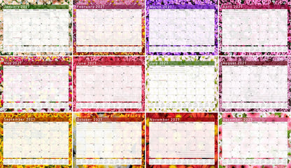 2026 - 2027 Student Calendar/Planner for 3-Ring Binder, Desk, or Wall - v023
