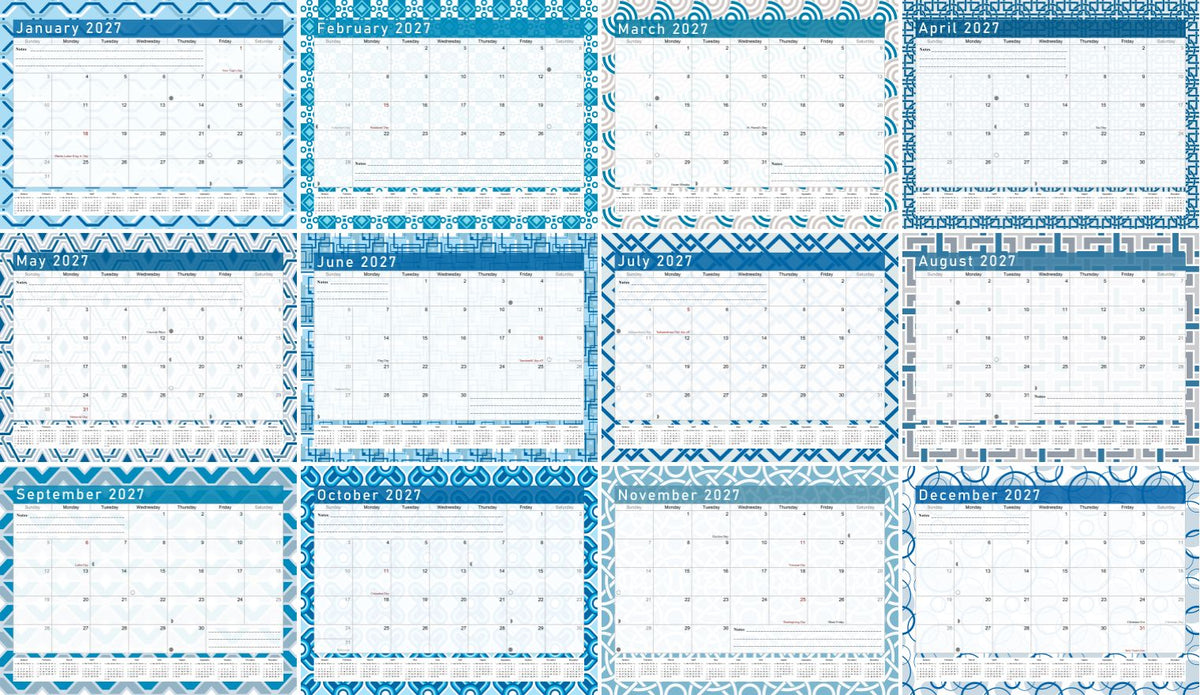2026-2027 Magnetic/Desk Calendar - Desktop/Wall Calendar/Planner - (Edition #04)