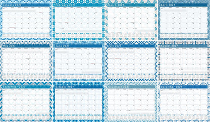 2026-2027 Magnetic/Desk Calendar - Desktop/Wall Calendar/Planner - (Edition #04)
