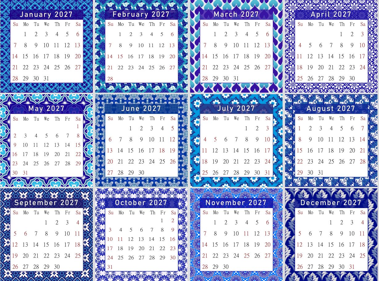 2027 CD-Style Desk Calendar 12 Months Calendar / Planner / Desk Calendar With CD Case Stand, Office Decor, Christmas Gifts (Edition #18)
