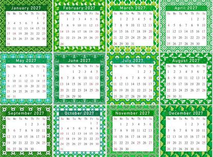 2027 CD-Style Desk Calendar 12 Months Calendar / Planner / Desk Calendar With CD Case Stand, Office Decor, Christmas Gifts (Edition #17)