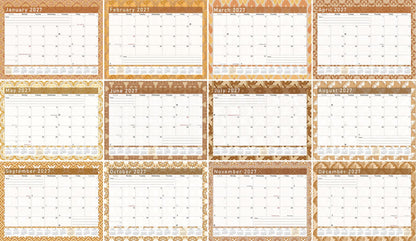 2026-2027 Magnetic/Desk Calendar - Desktop/Wall Calendar/Planner - (Edition #25)