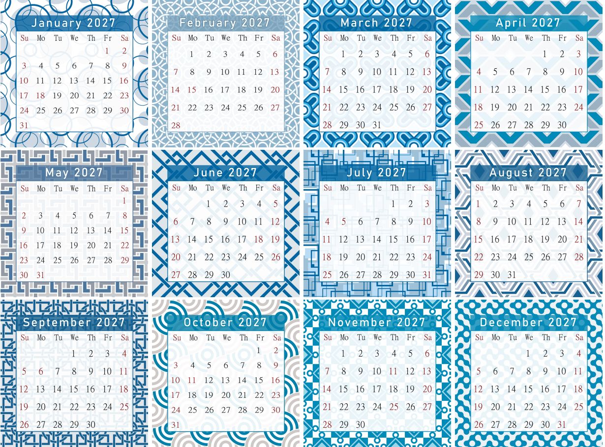 2027 CD-Style Desk Calendar 12 Months Calendar / Planner / Desk Calendar With CD Case Stand, Office Decor, Christmas Gifts (Edition #04)