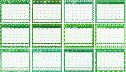 2025 - 2026 Academic Year 12 Months Student Calendar / College Planner for 3-Ring Binder, Desk or Wall -School Supplies - Made in USA (Edition #016)