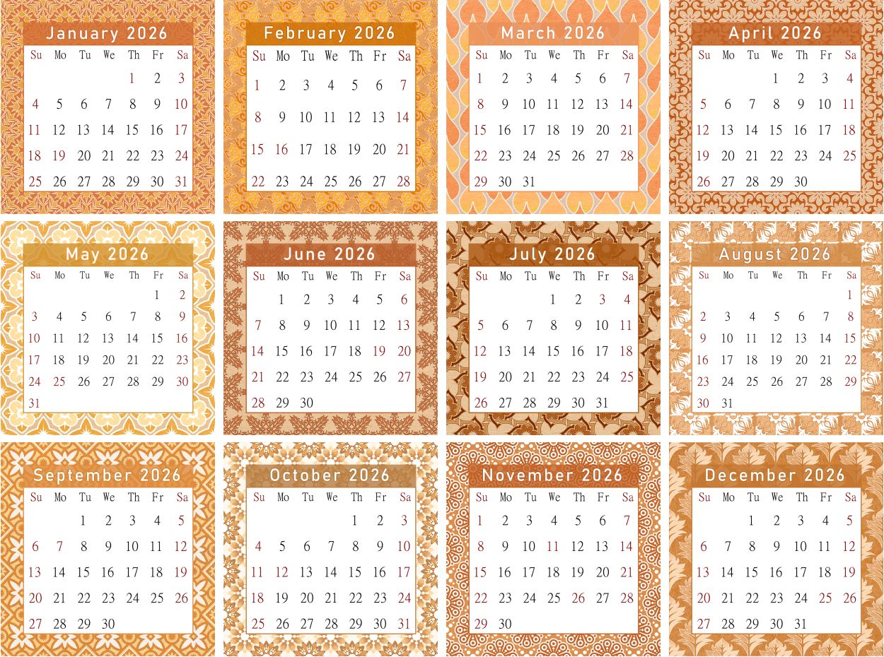 2026 CD-Style Desk Calendar 12 Months Calendar / Planner / Desk Calendar With CD Case Stand, Office Decor, Christmas Gifts (Edition #22)