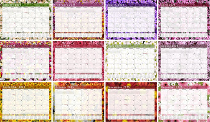 2024-2025 Magnetic/Desk Calendar - Desktop/Wall Calendar/Planner - (Edition #23)